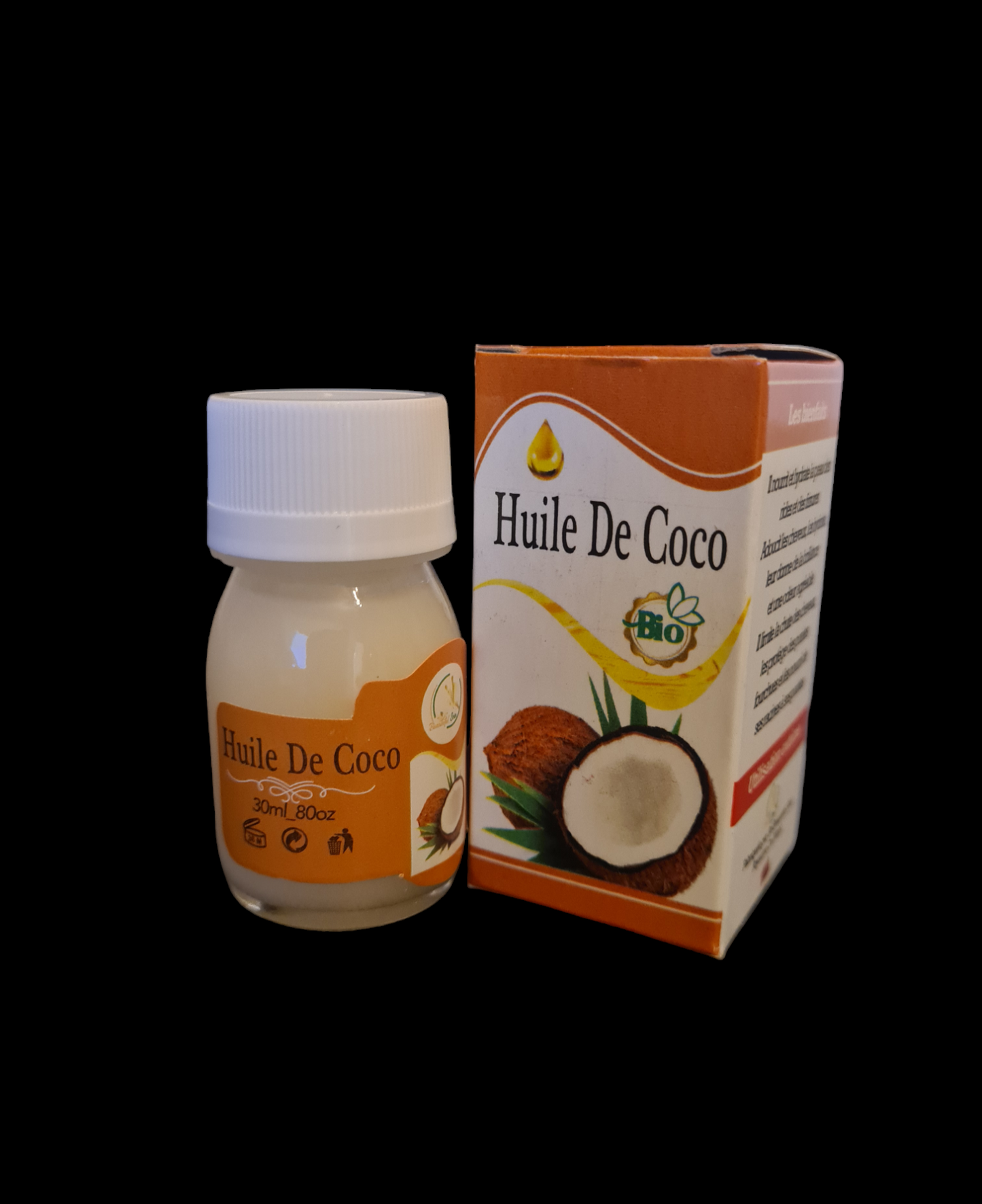 Huile de Coco Bio 3O ml