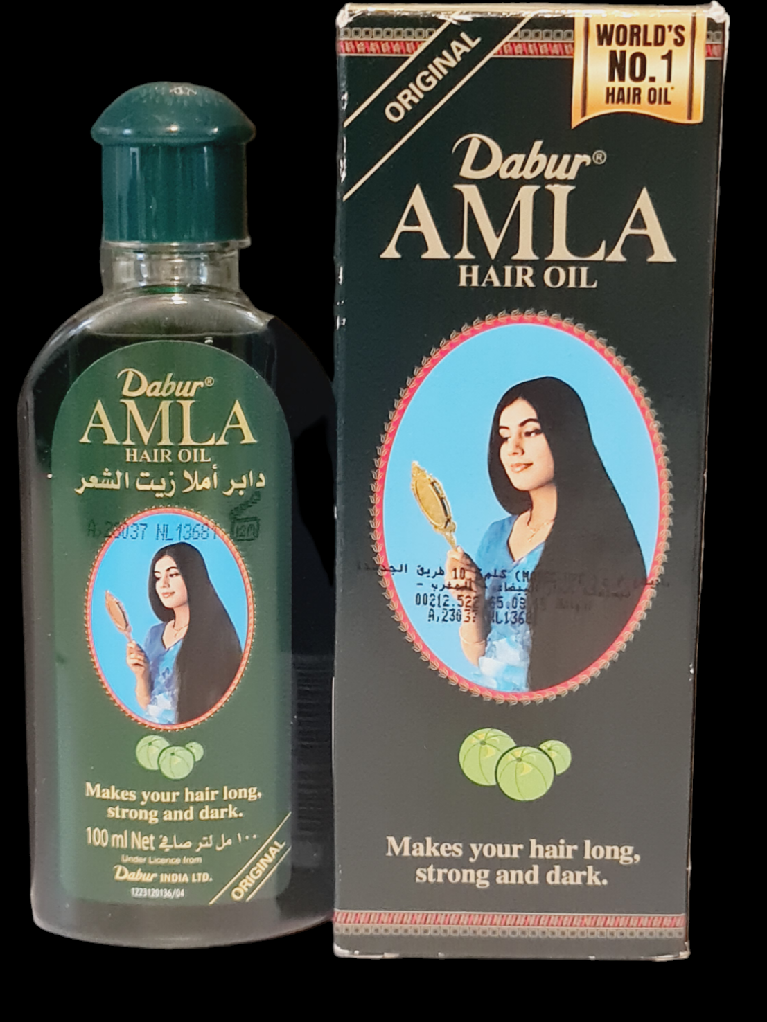 Huile capillaire AMLA Hair Oil 100ml