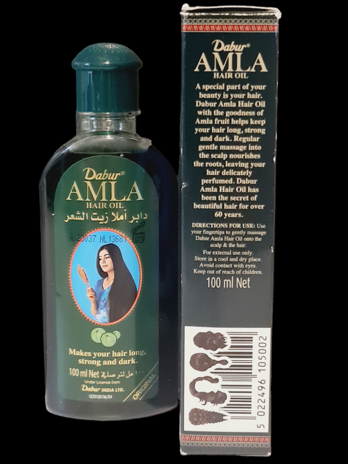 Huile capillaire AMLA Hair Oil 100ml